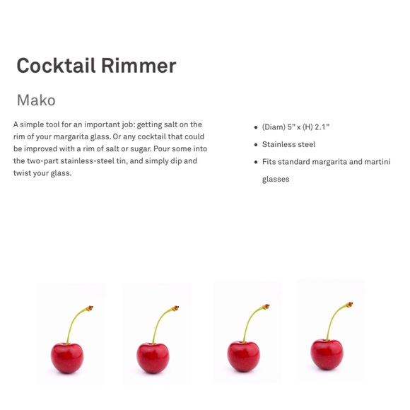 Mako Cocktail Rimmer - Picture 11 of 11